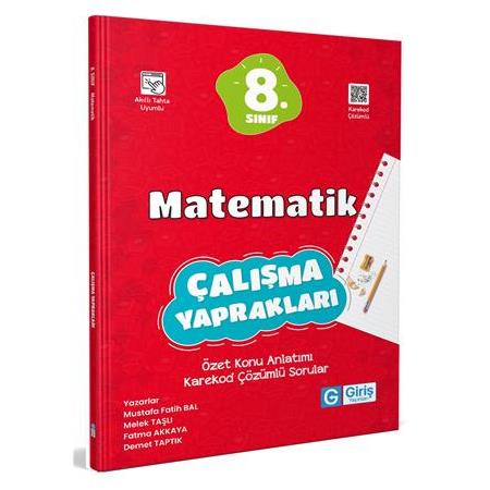 8. Sınıf Matematik Çalışma Yaprakları