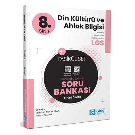 8. Sınıf Din Kültürü ve Ahlak Bilgisi LGS 5'li Fasikül Set Soru Bankası
